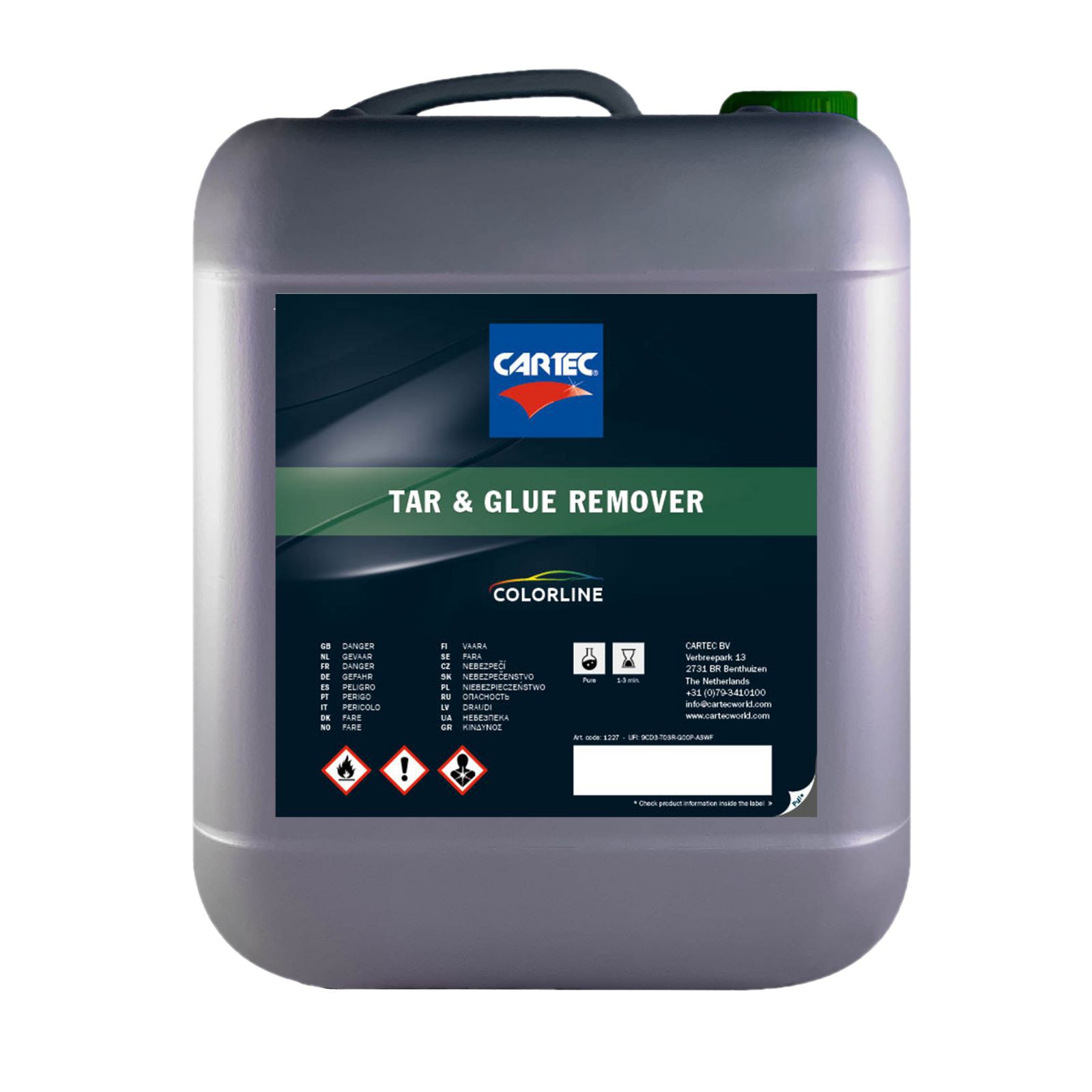 How to use Cartec Tar & Glue Remover? 
