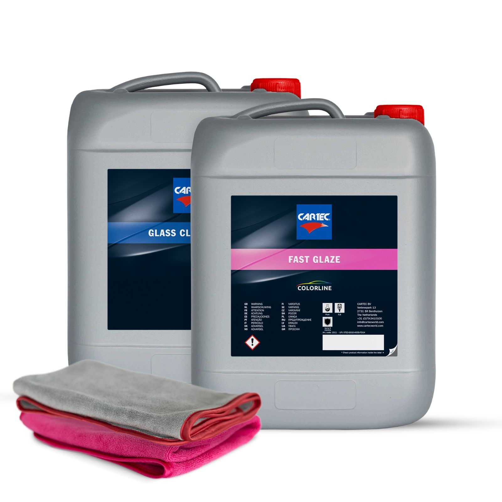 Exterieur combideal - Fast Glaze + Glass Cleaner XL